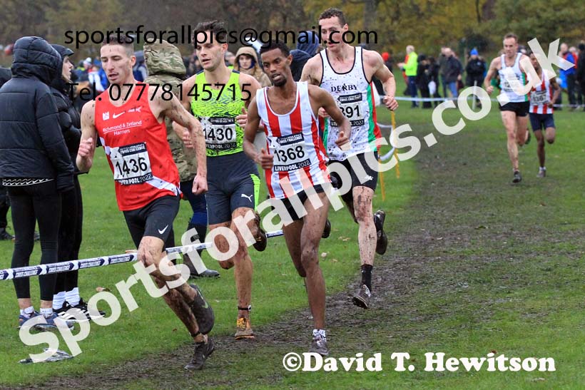 Senior Men and Under-23 Men, 2022 British Athletics Cross Challenge, Sefton Park, Liverpool.  Photo: David T. Hewitson/Sports for All Pics